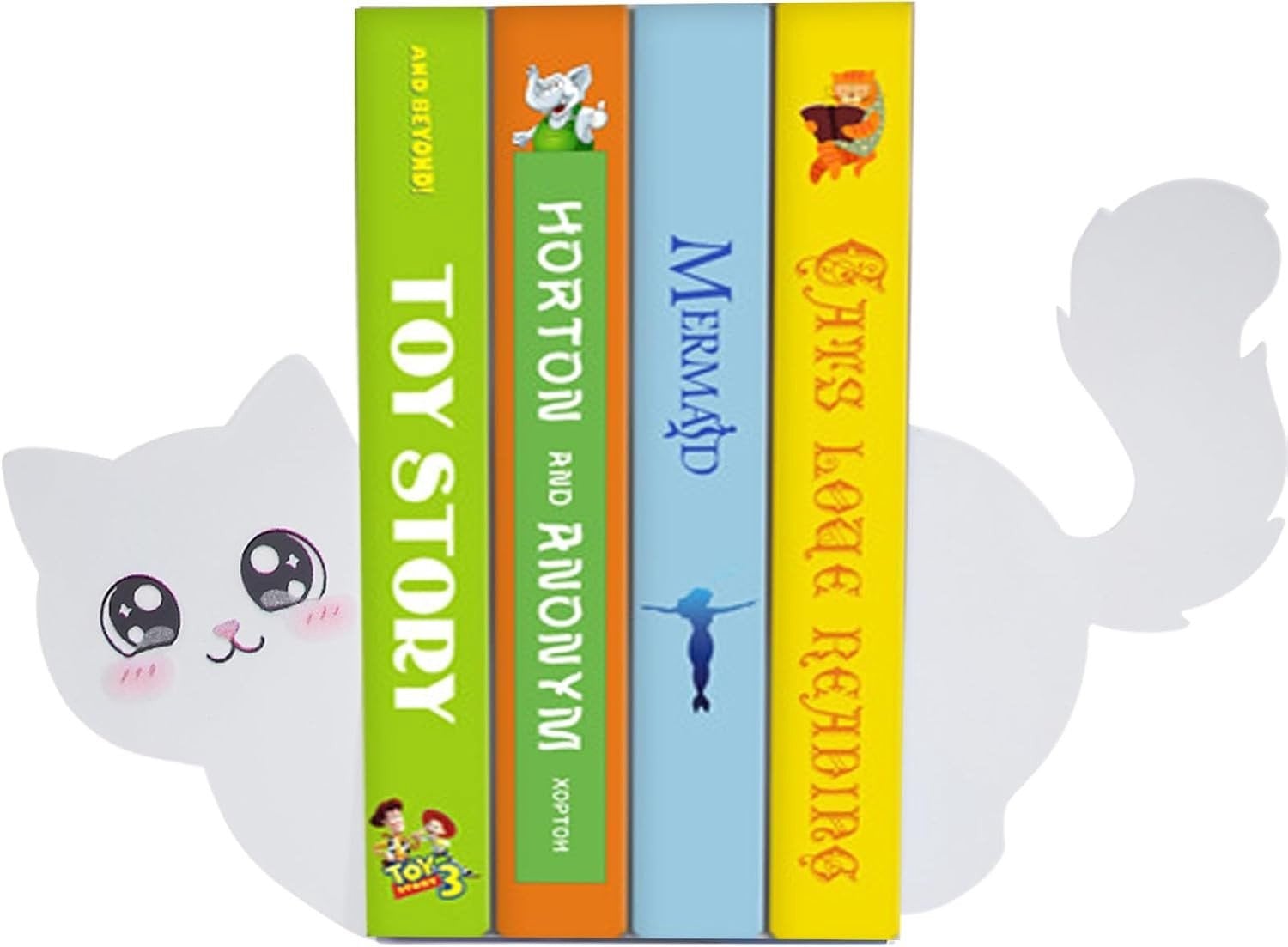 Decoratieve Boeksteunen met Kattenontwerp voor Boekenliefhebbers en Kattenfans