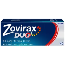 Zovirax Duo 50 mg/g / 10 mg/g 2 g