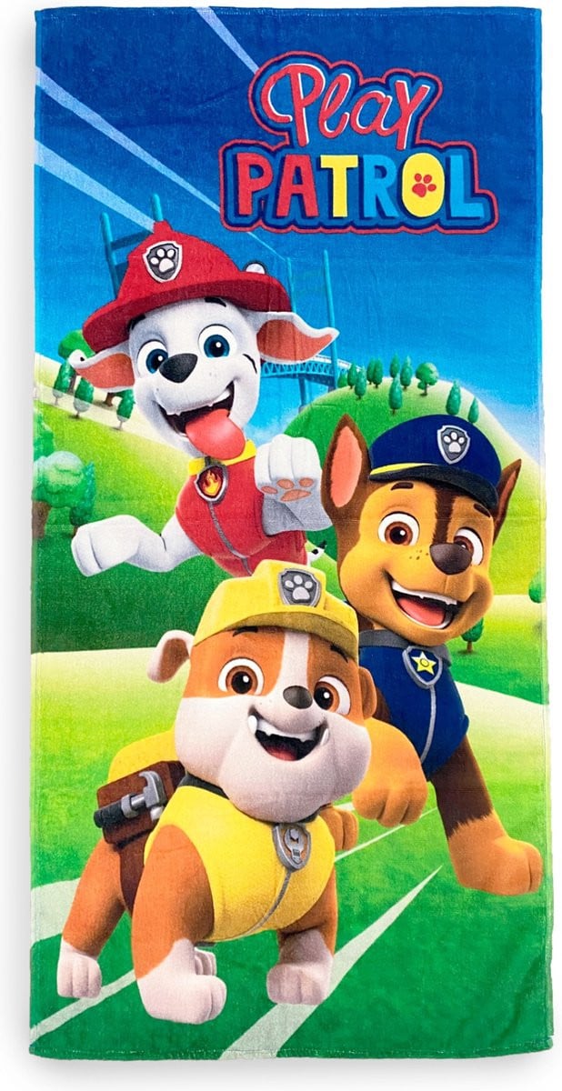 Paw Patrol strandlaken voor kinderen, 150 x 75 cm