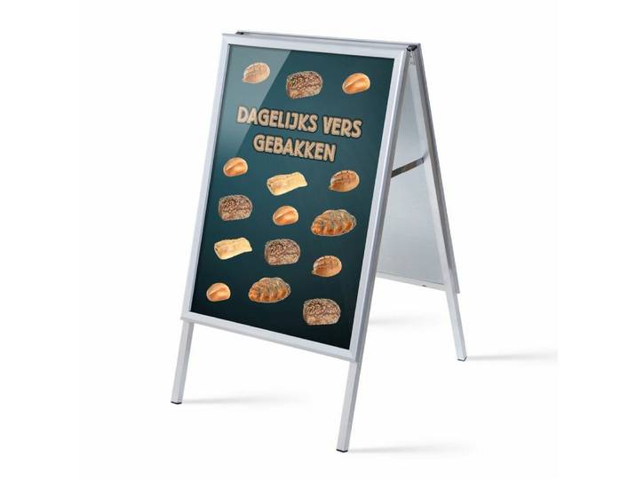 Showdown Displays Standregal A1 - Komplett-Set - Brot Niederländisch - Schwarz, 1-tlg.