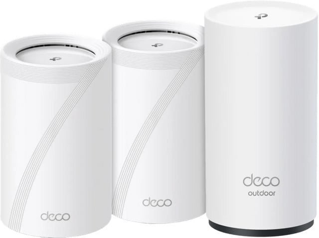TP-Link Deco BE65 WiFi 7 Mesh Systeem 2-pack met Deco BE25 Outdoor
