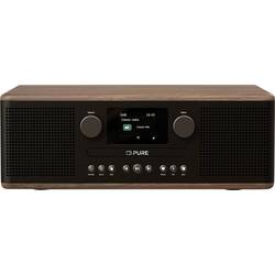 Pure Classic C-D6 Coffee Black/Walnut EU/UK CD-Radio DAB, DAB+, FM Schwarz, Walnuss 252985
