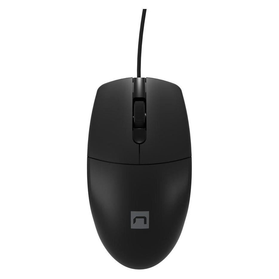 Genesis NATEC Optical mouse Ruff 2 1000DPI black (Kabelgebunden) (NMY-1987)