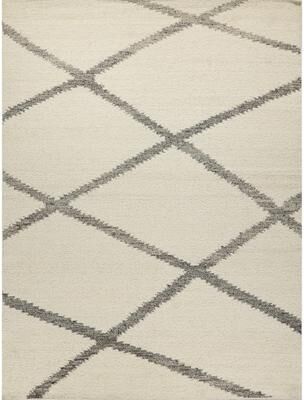 Exquisite Rugs Sunstone flatweave Wool Ivory/Black Area Rug