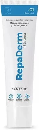 Sanasur Repaderm 15% Urea Cream for Hands, Feet and Elbows 75 ml 80 ml