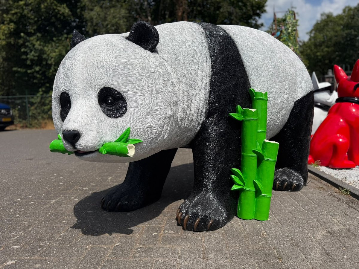 Goodyz Jungle Dieren Panda Knuffel - Staand - XXXXL - 240 cm lang