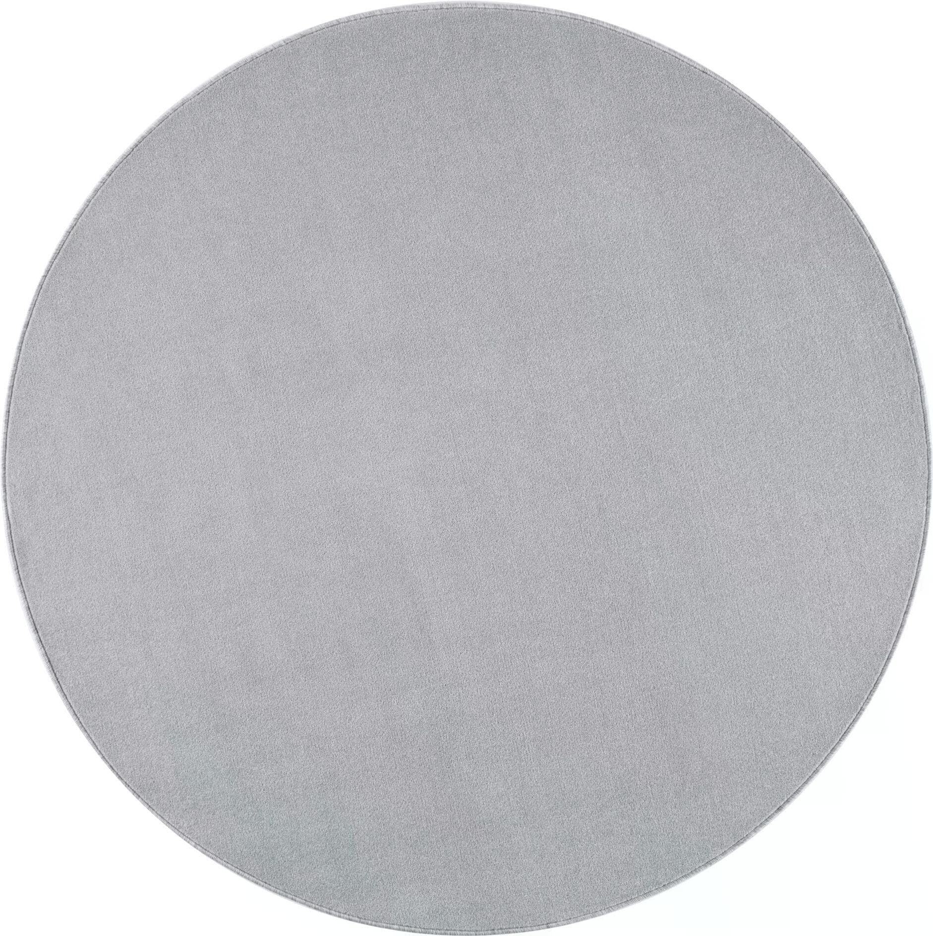 Teppich HANSE HOME "Nasty", silber (silberfarben), B:133cm L:133cm, Polypropylen, Teppiche, Teppich silberfarben B : 133cm 1 Stk., L: 133cm