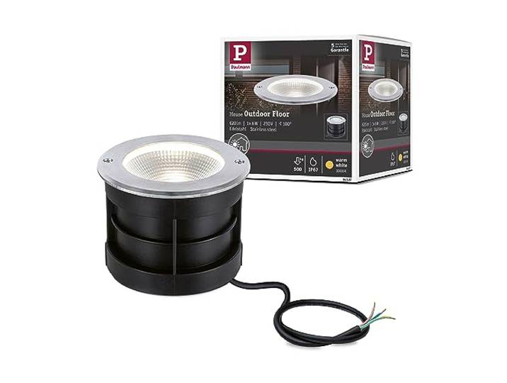 Paulmann Floor\, luminaire encastré de sol LED 6 W IP67 3 000 K\, acier inoxydable