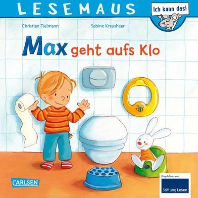 LESEMAUS 61: Max geht aufs Klo, Taschenbuch von Christian Tielmann, Carlsen, 978-3-551-08116-2