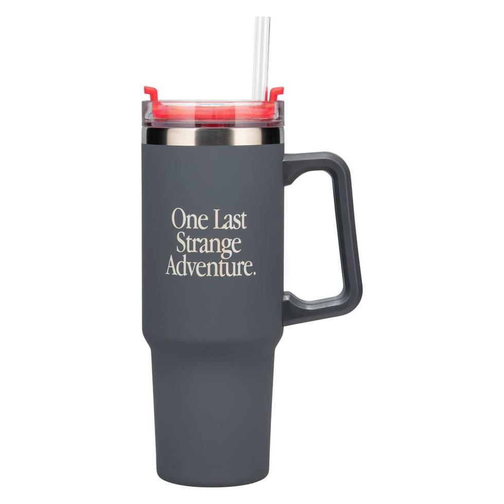 Paladone Products Stranger Things 5 Trinkbecher mit Trinkhalm 900 ml (0.90 l) (GTAZ0395)