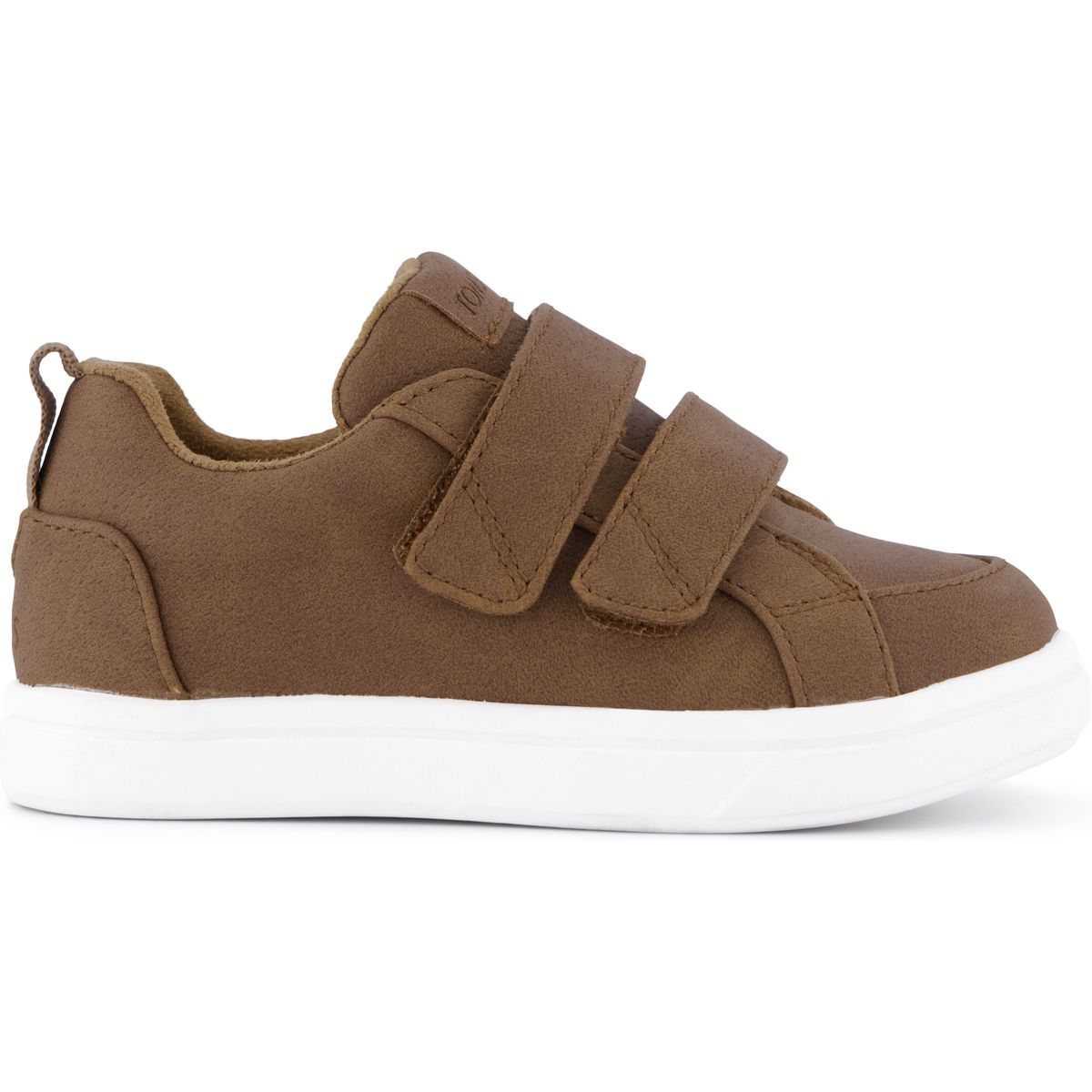 Toms Cruz Double Strap tan microsuede 24.5 10022736-24.5