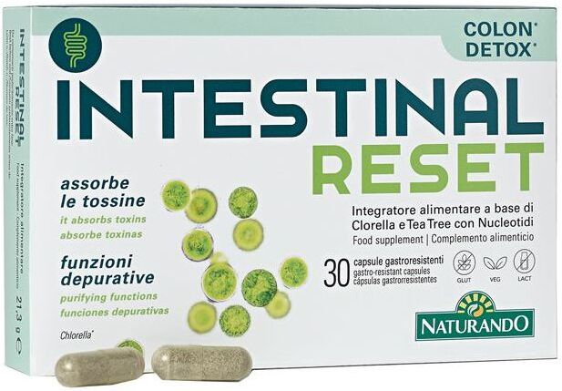 NATURANDO Srl Intestinal Reset, 30 Compresse