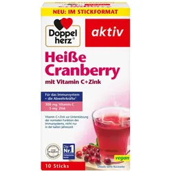 Doppelherz Heiße Cranberry mit Vitamin C + Zink
