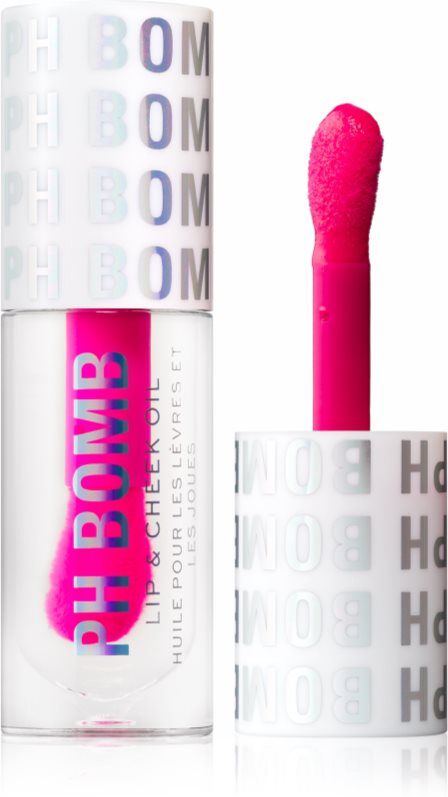 Revolution PH Bomb Lip & Cheek Oil colour-adapting pH balm for lips and cheeks shade Universal 4.5 ml