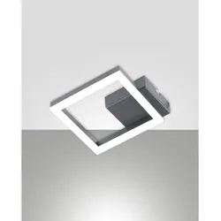 BARD moderne LED-Deckenleuchte 11W Anthrazit 3394-24-282 Fabas Luce