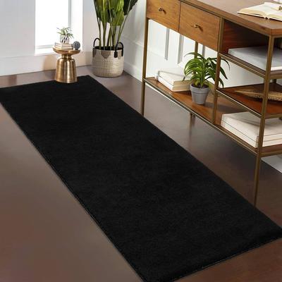 Garvee Modern Solid Color Living Room Area Rug