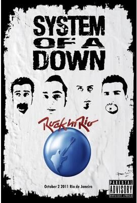 Uplift Treasures System Of A Down Band Canvas Wall Poster 9 11.81 16.54in No Frame