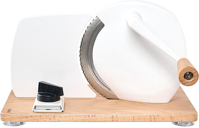 KELOMAT Hand-Allesschneider Winterweiss  creme EG