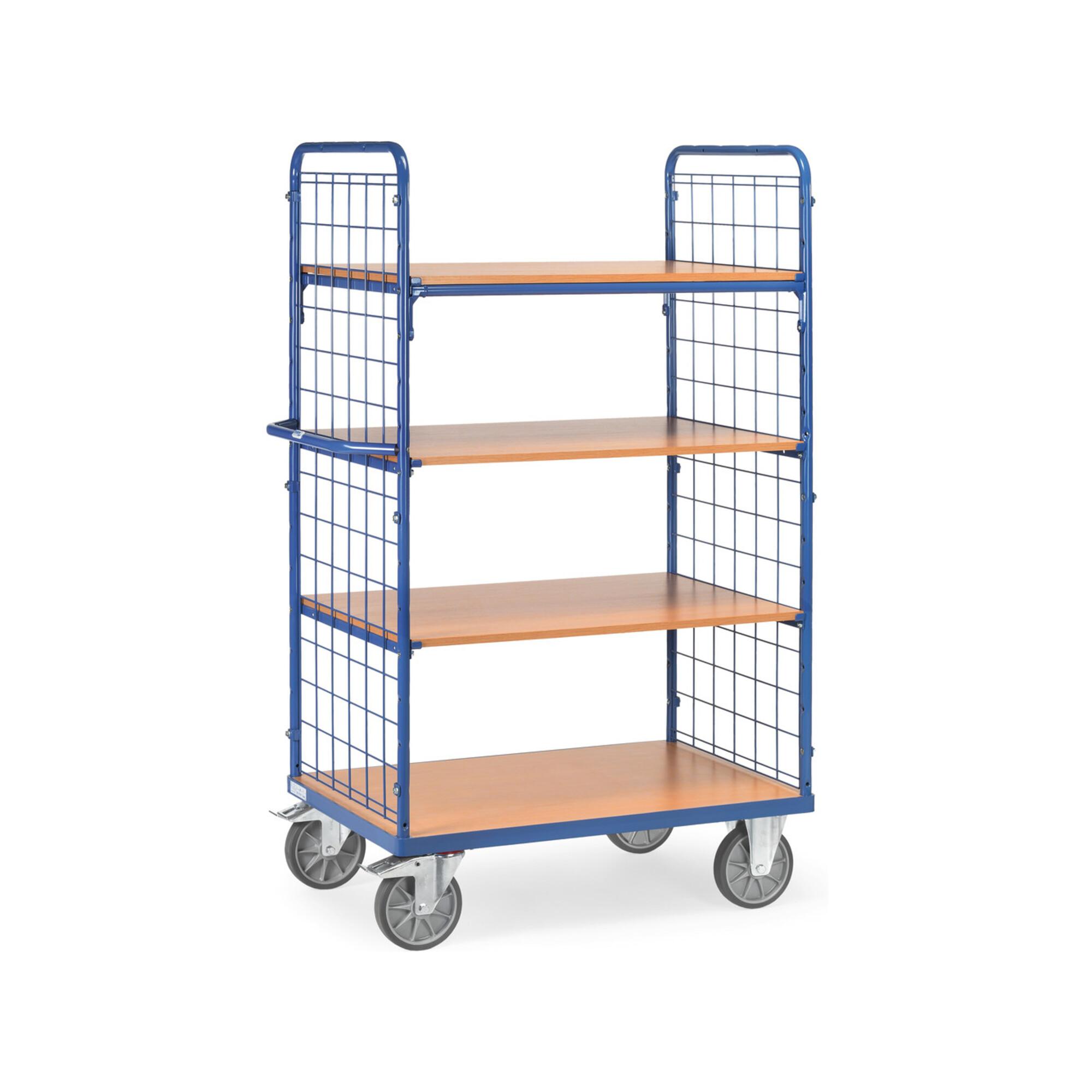 fetra Etagenwagen 8413 - Tragkraft 600kg TPE-Reifen)
