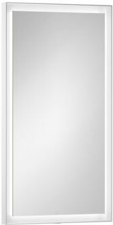Laufen YVA Spiegel H4484600YV2681 rechteckig, 450x40x800 mm, LED-Beleuchtung, Touchschalter, Ein/Aus/Dimmer, weiß matt