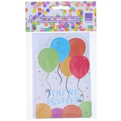 Eddy Toys, Grusskarte + Briefpapier, Card Invitation PA 6pcs (6 Stk.)