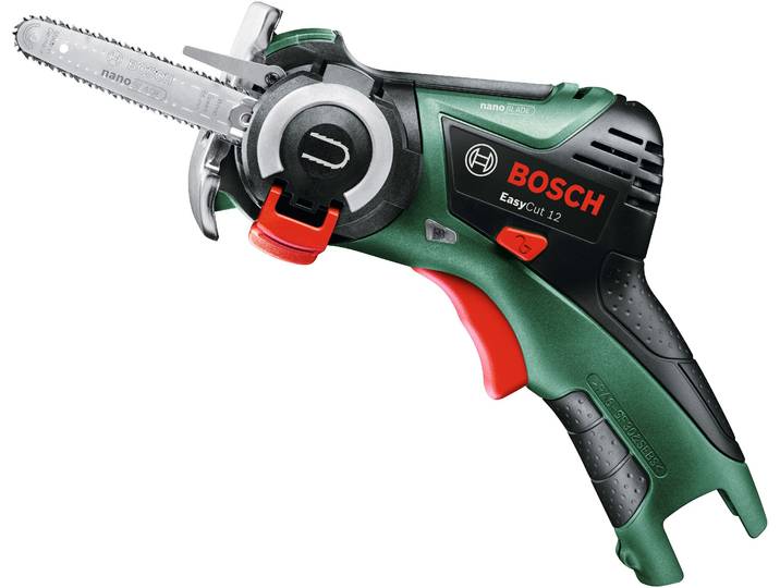 Akku-Multisäge BOSCH HOME & GARDEN EasyCut 12 nanoBLADE-Säge , bunt (schwarz, rot, grün), B:29,1mm H:102mm L:385mm, Sägemaschinen, Akku-Multisäge, ohne Akku und Ladegerät