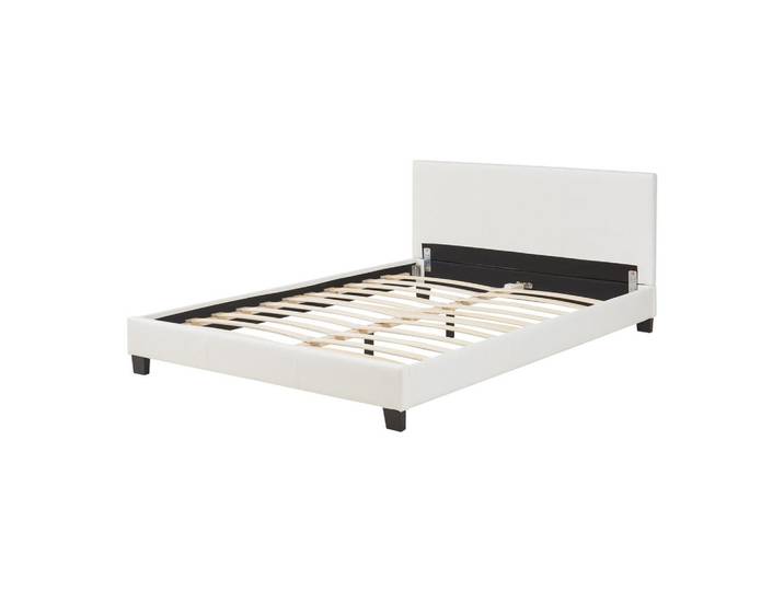 Corium Polsterbett Albacete, Weiß, Kunststoff, 140x200 cm, Schlafzimmer, Bett, Polsterbetten