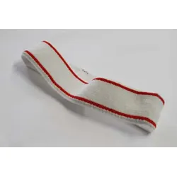 Stirnband | Elastisches Baumwoll - Frotteeband | 40 mm | blau