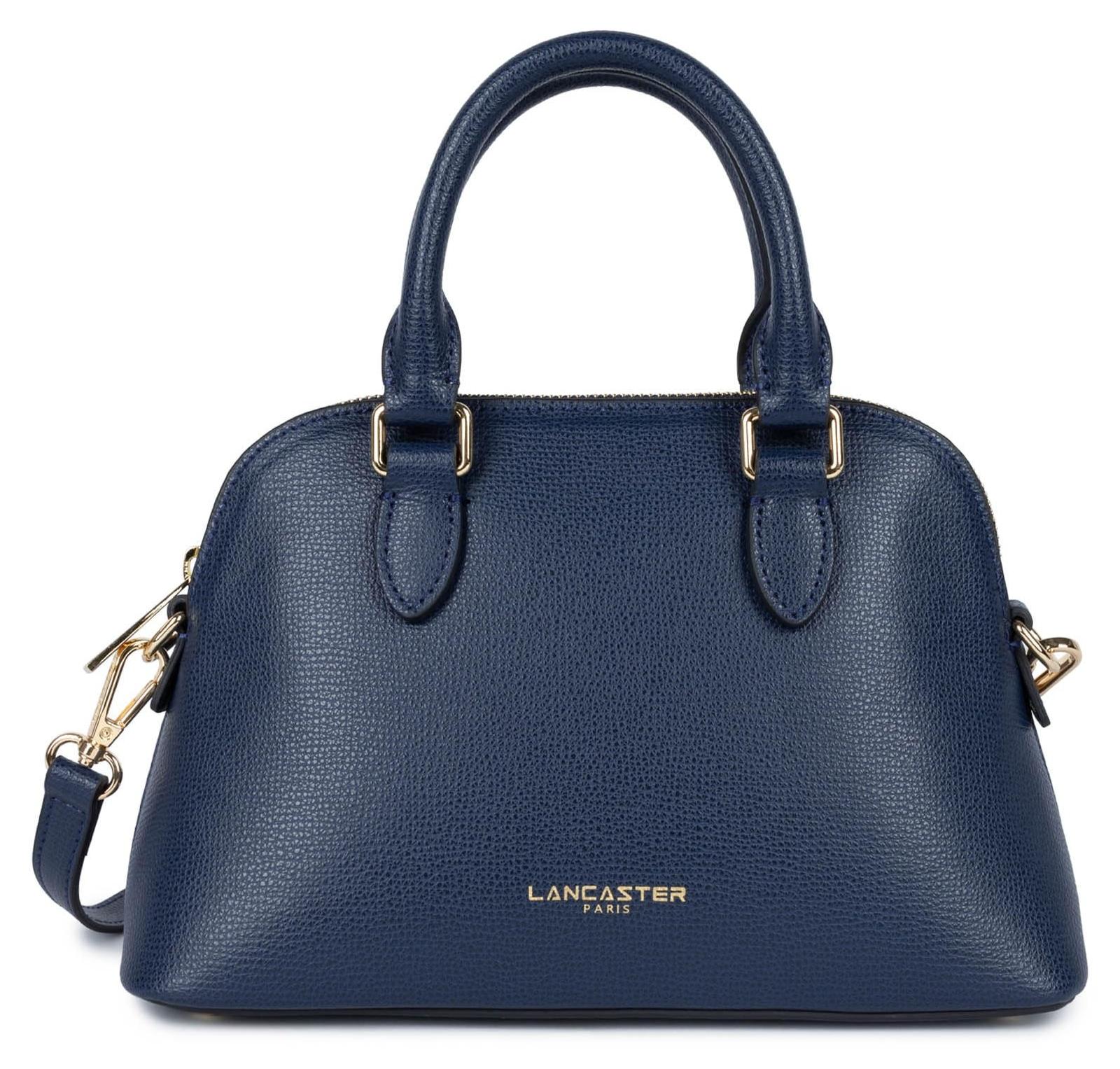 Halbmond Tasche aus Kunstleder mit einfarbigem Muster