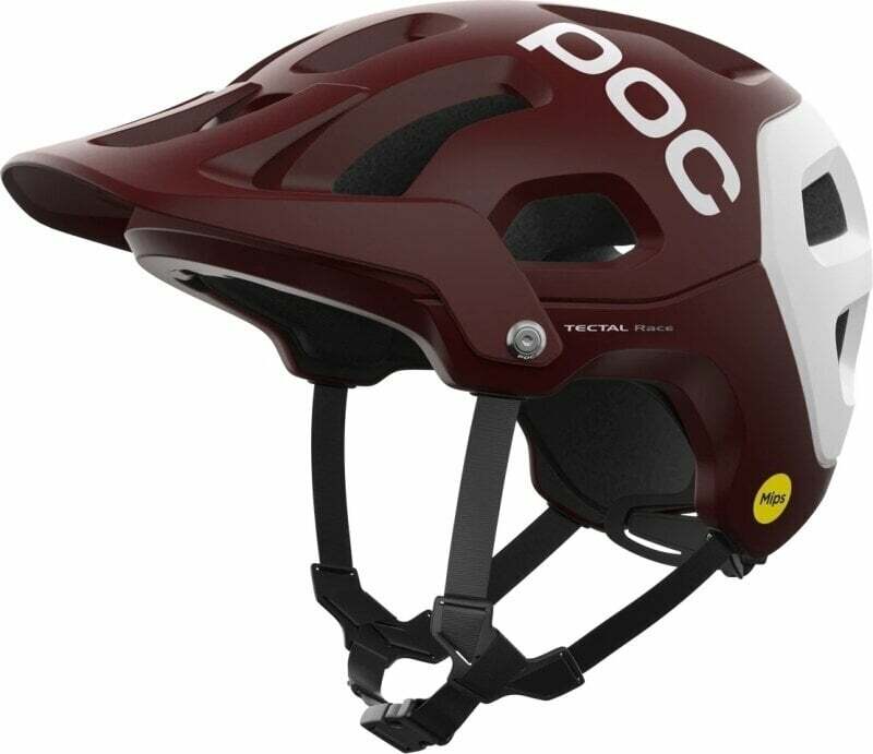 POC Tectal Race MIPS Garnet Red/Hydrogen White Matt 55-58 Fahrradhelm