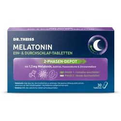 DR. THEISS MELATONIN EIN- & DURCHSCHLAF-TABLETTEN 30 St Tabletten