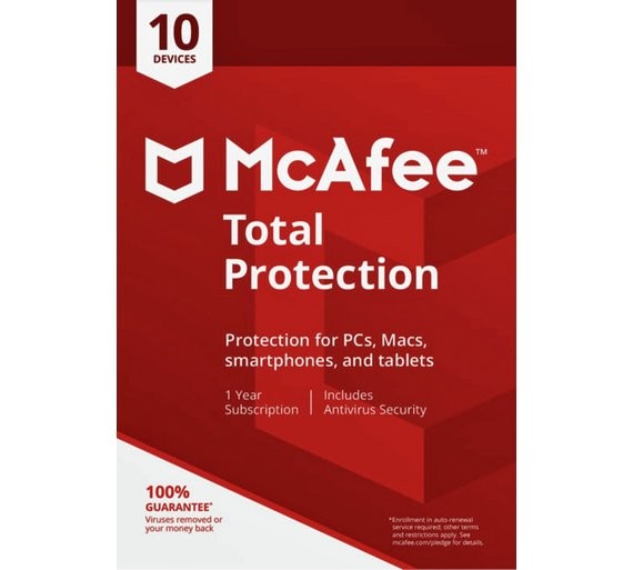 McAfee Total Protection 2026 3 Geräte 3 Jahre MTP00GNRXRDD