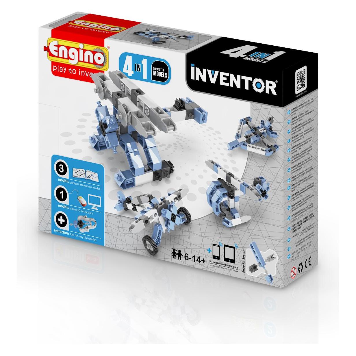 Engino Inventor 4 Models Aircrafts (EN0433)