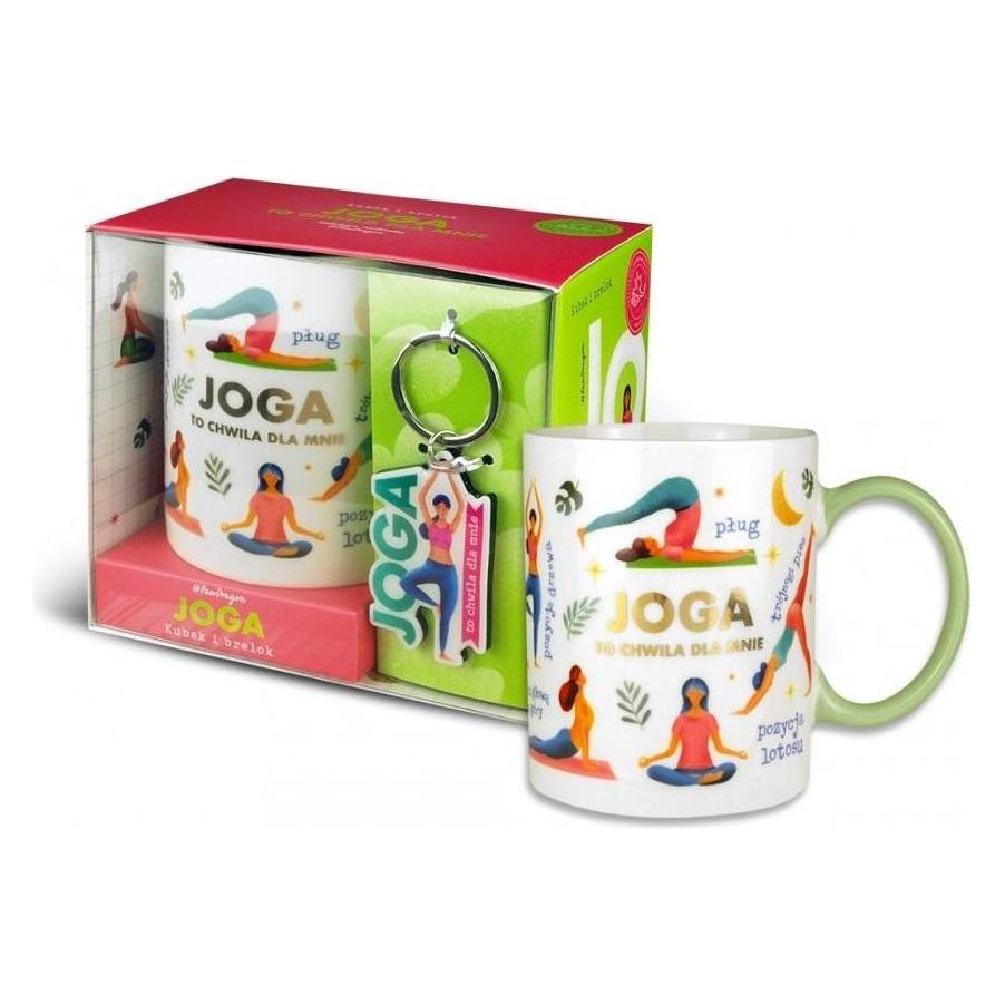 Nuance Yoga-Becher + Schlüsselanhänger-Set (47619043)