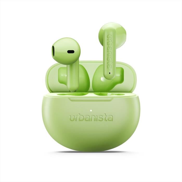 URBANISTA Auricolari True Wireless Con Multipoint Austin 2-acid Green Verde Acido