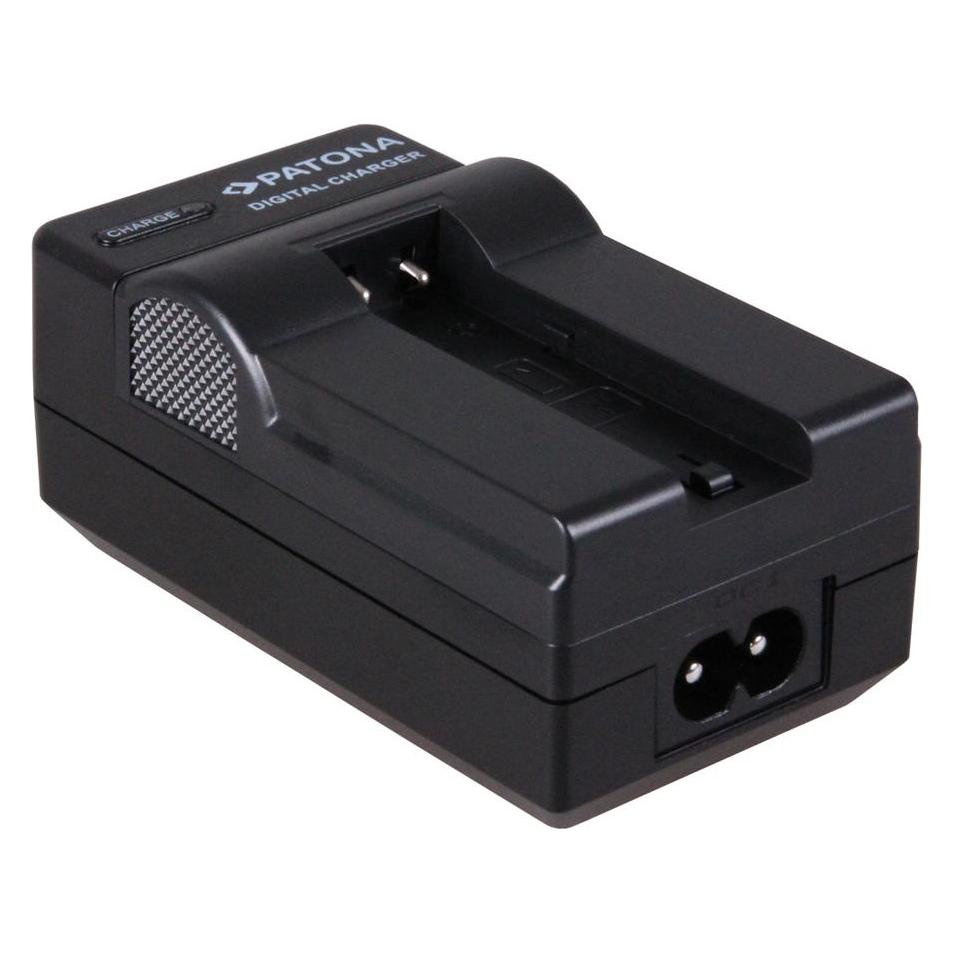 Patona 2in1 Ladegerät f. Samsung SLB-0637 L77 Dimage X60 X50 (Kamera Akku Ladegerät) (33335896)