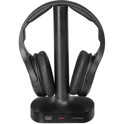 Trevi FRS 1480 R Kopfhörer kabelgebunden und schnurlos A Pavilion MUSIC USB Typ-C Ladestation Schwarz (Kabelgebunden, Kabellos), Kopfhörer, Schwarz