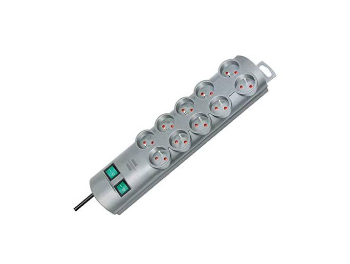 Brennenstuhl Primera-Line Multiprise 10 Prises 10 Prises 2 m avec 2 interrupteurs FR