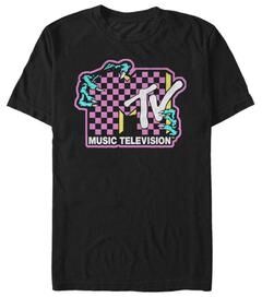 Men's Big & Tall Creature Mtv Tee by MTV in Black (Size XLT)