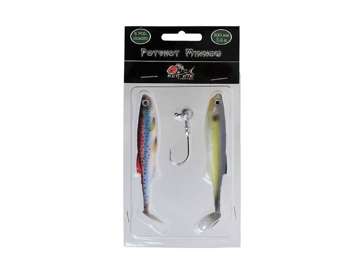 Red Eye Softlure mit Jig Head 10 cm 7.5 g
