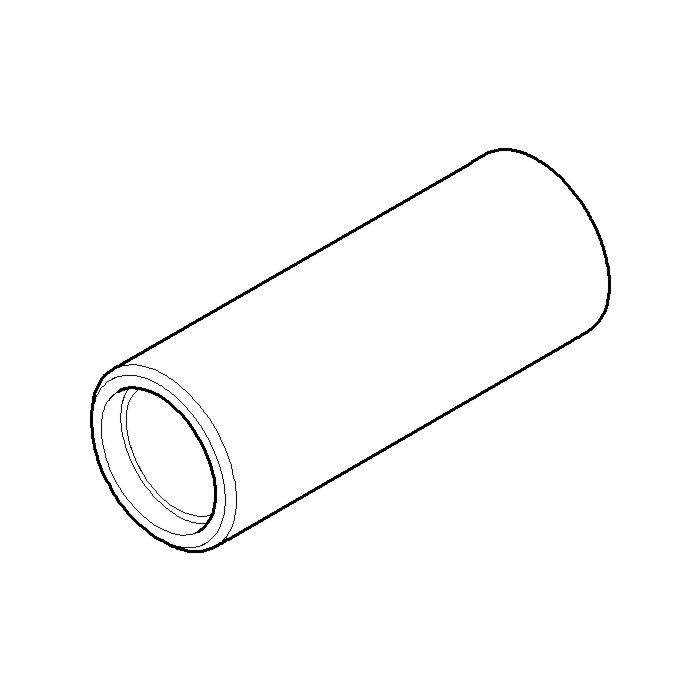 Dornbracht Hülse platin matt 092102011-06 mm Platin gebürstet
