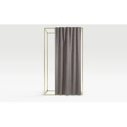 como Verdeckter Schlaufenschal  Eugene , grau , Maße (cm): B: 140 H: 245