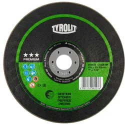 TYROLIT RONDELLER DxH 178x22,23 Für Gestein, Form: 29RON (Rondeller®), Art. 908221