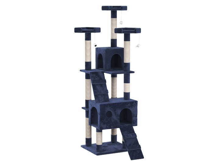 Katzenbaum MAX 182 cm dunkelblau