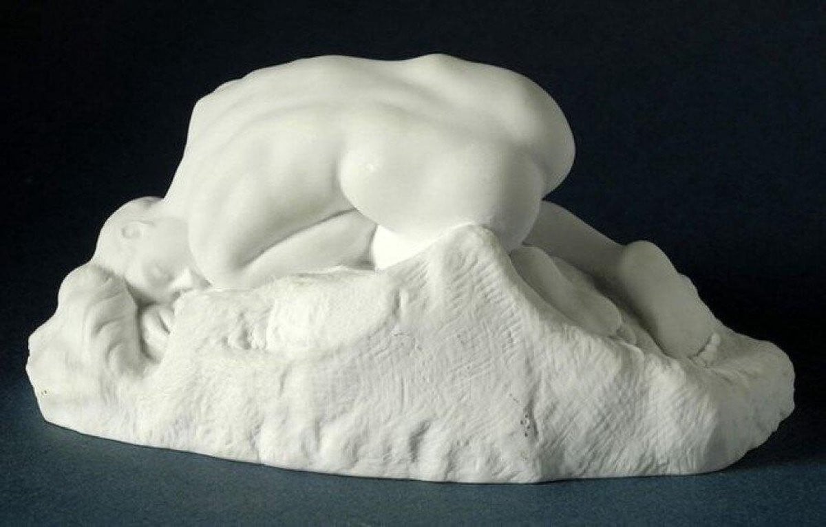Auguste Rodin La Danaïde bronzen beeld voor volwassenen