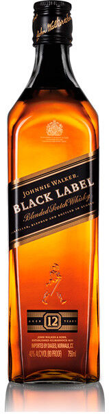 Johnnie Walker Black Label Blended Scotch Whisky 70 cl. - 70cl