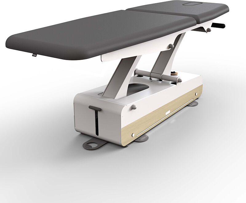 Marquesa elétrica de fisioterapia Swop 2L Physio: dois corpos, cabecero longo, totalmente personalizável, estofado sem costuras, um modelo que muda as regras do jogo