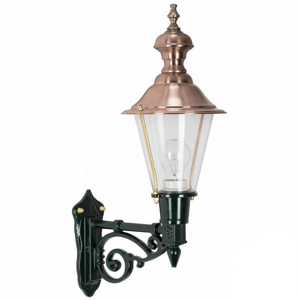 KS Verlichting Wandlamp Edam Nostalgie - Zwart