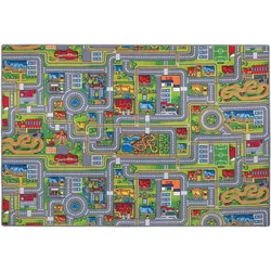 Snapstyle, Spielteppich + Spielmatte, Kinder Spiel Strassenteppich (300 x 200 cm)