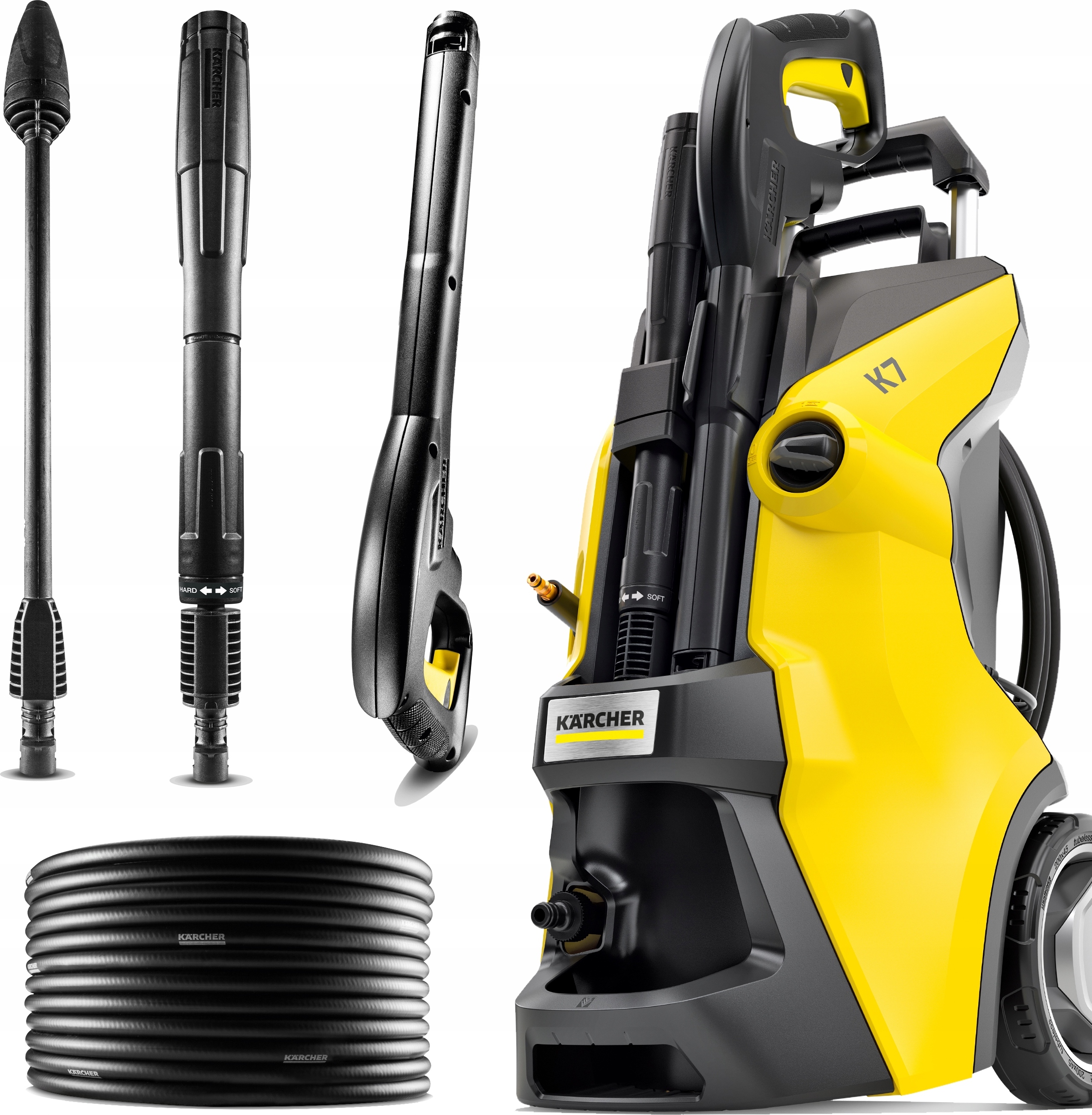 KÄRcher K 7 Power 180 Bar - Hochdruckreiniger Mit Metall-Hybridpumpe
